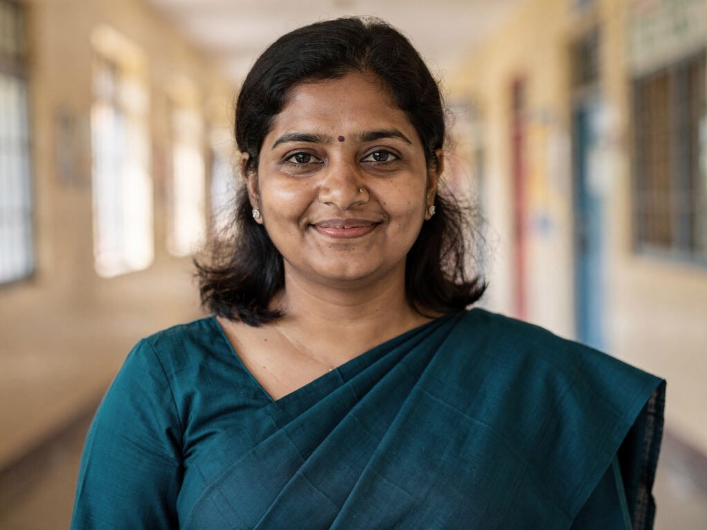 Sample portrait of a woman school leader